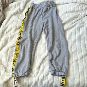 Off-White grey sweatpants